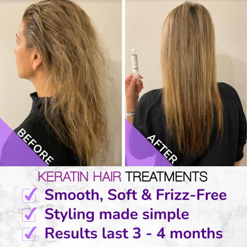 Keratin Hair Treatments for Smooth, Soft & Frizz-Free Hair