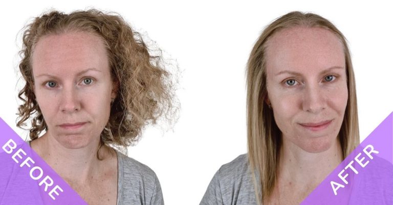 The frizz behind Keratin Hair Treatments Australia Stacey