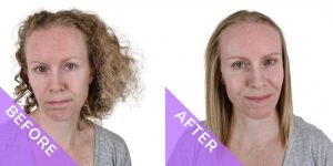 The frizz behind Keratin Hair Treatments Australia Stacey. Keratin before and After Photos of Stacey for DIY Keratin Hair Treatments Australia
